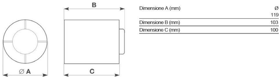Vortice Прямоточный осевой вентилятор Punto ghost 11116 - Вид №3