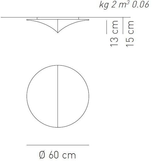 AXOLIGHT Потолочный светильник из ткани Nelly sun-id-1458850 - Вид №4