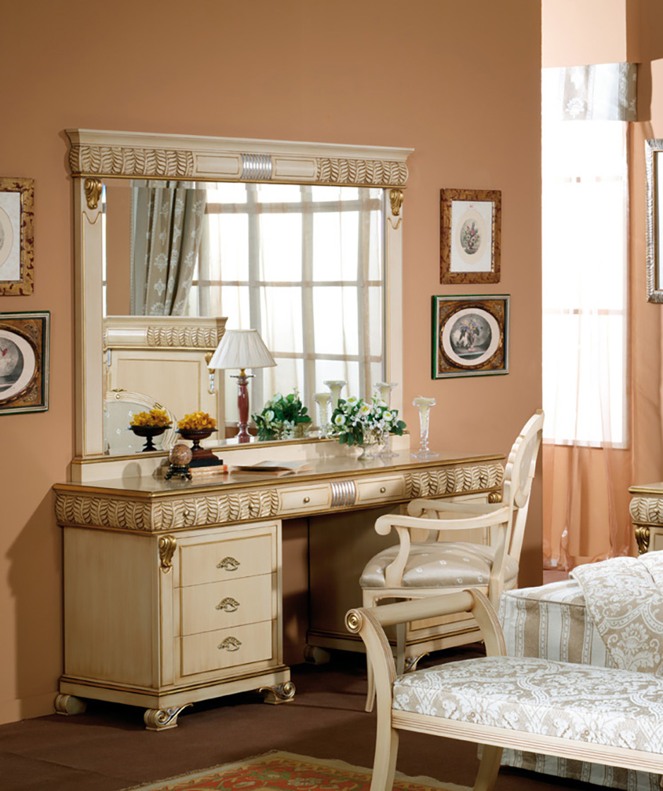 008614 Туалетный столик DaVinci 16007 белый Llass DA VINCI Santreyd