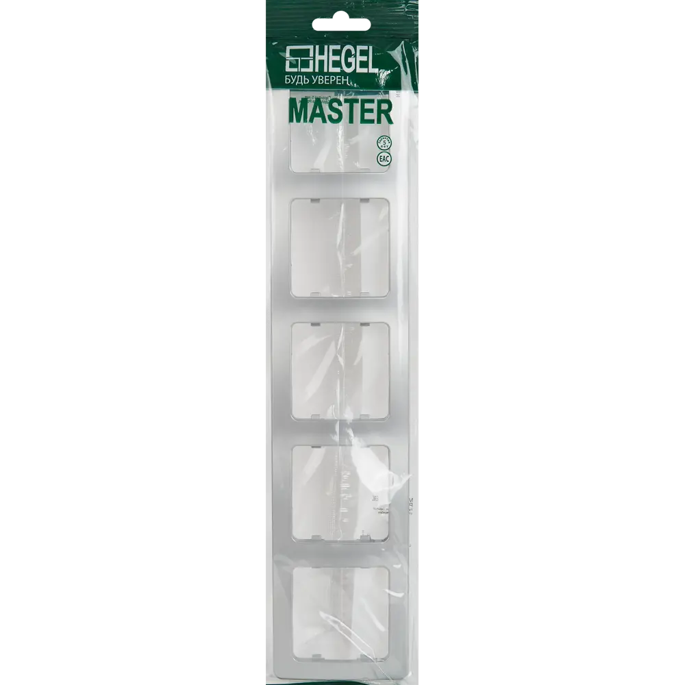 Рамка Hegel Master 5 M 36.2x8.1 см пластик цвет серебро 82494642 STLM-2011435  - Вид №3