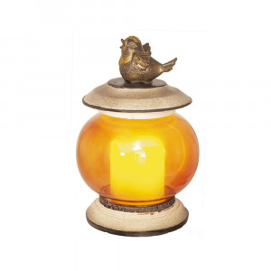 262488 Изделие декоративное "Фонарь" с подсветкой 12.5 х 12 х 18.5 см РЕМЕКО