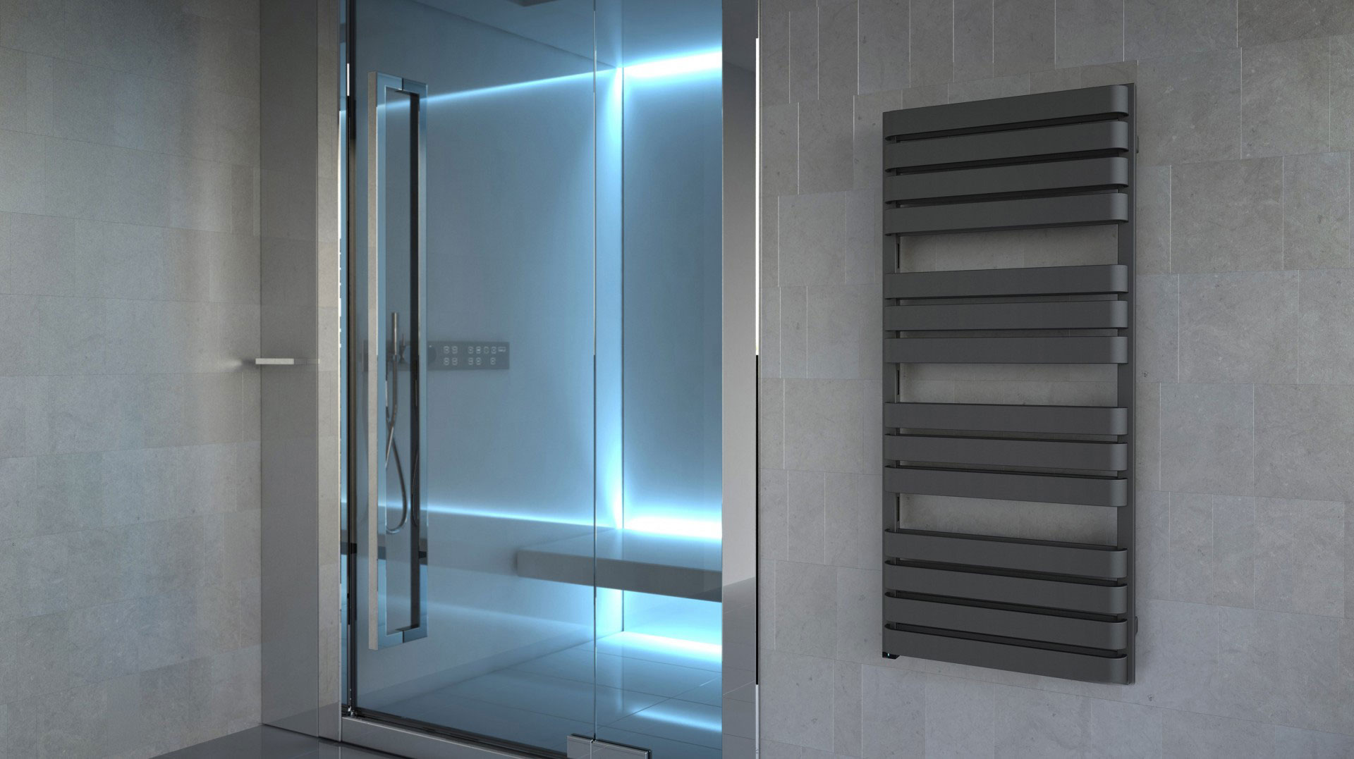 Полотенцесушители WZWBN091060 Warp T Bold One Terma 5.91  - Вид №2