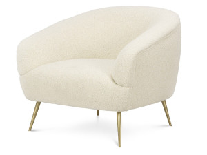 Тканевое кресло с подлокотниками