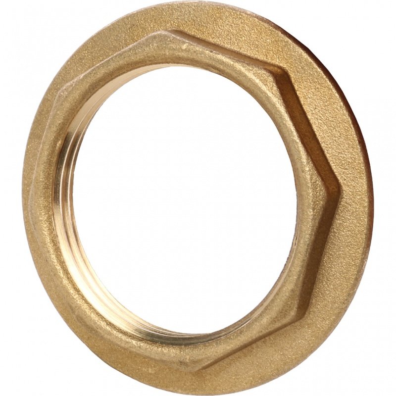 Контргайка с упором 1 1/4" латунь STOUT SFT0023000114 - Вид №1