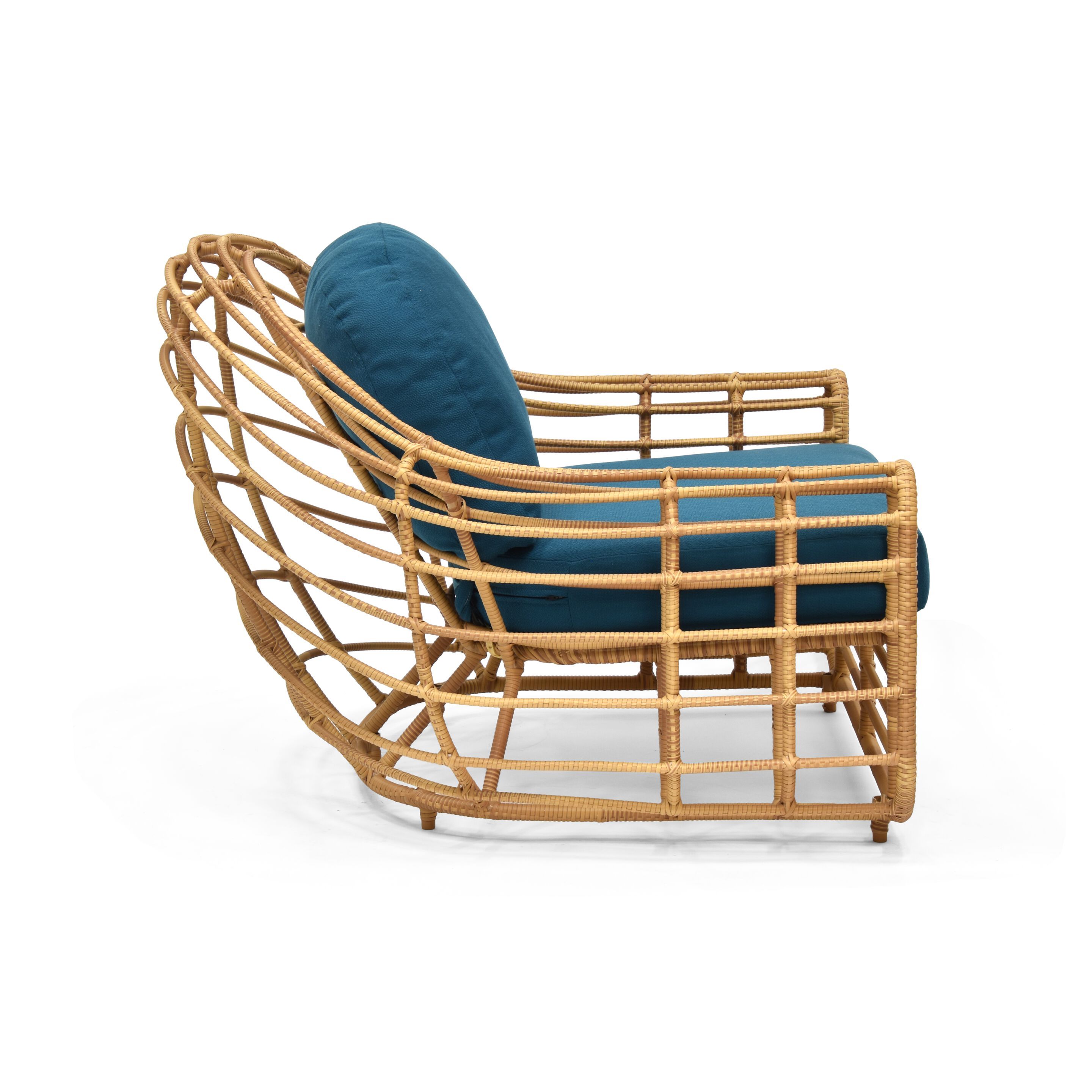 Садовое кресло из смолы с подлокотниками Walters Mitzi ARCH-00147729 - Вид №2