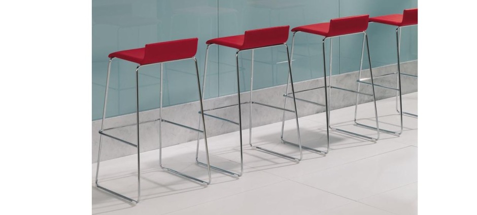 004658 Мягкий барный стул INCLASS Ginger Santreyd - Вид №4