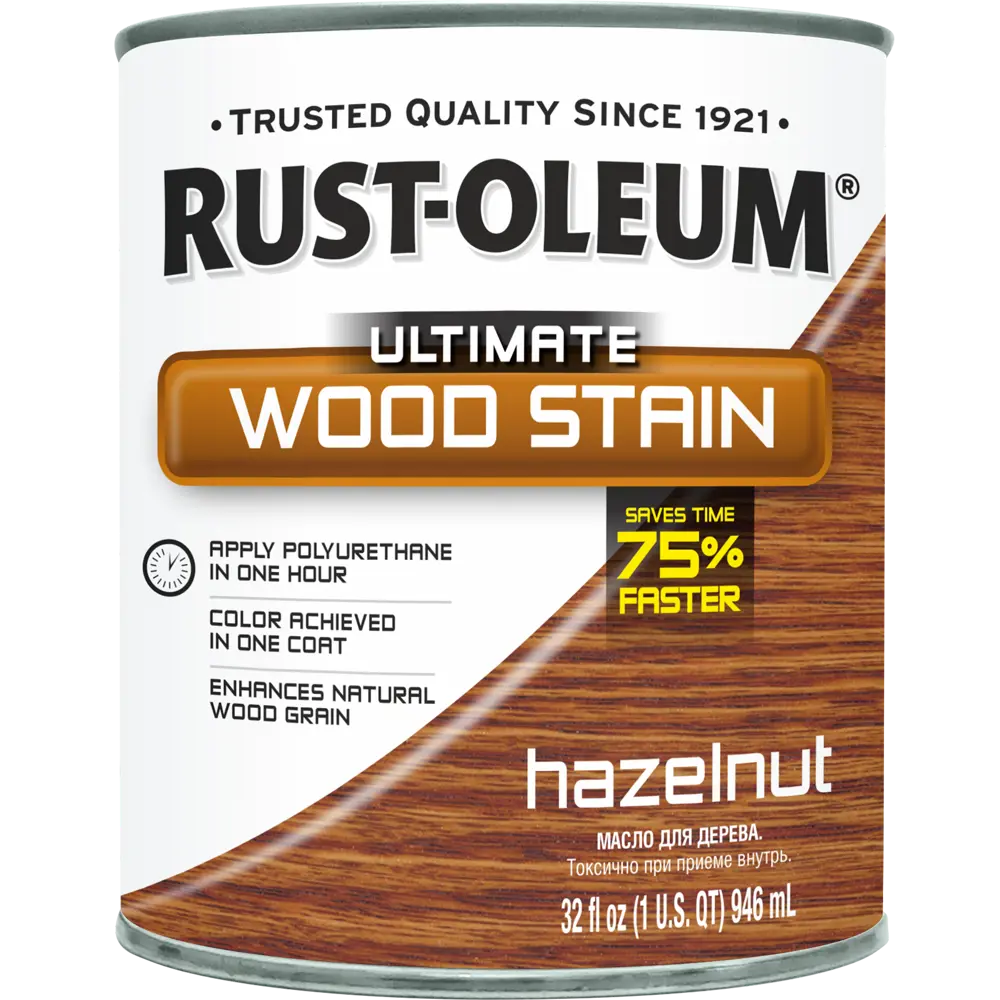 Масло тонирующее Ultimate цвет лесной орех 0.946 л 82482327 STLM-2197588 RUST-OLEUM  - Вид №1