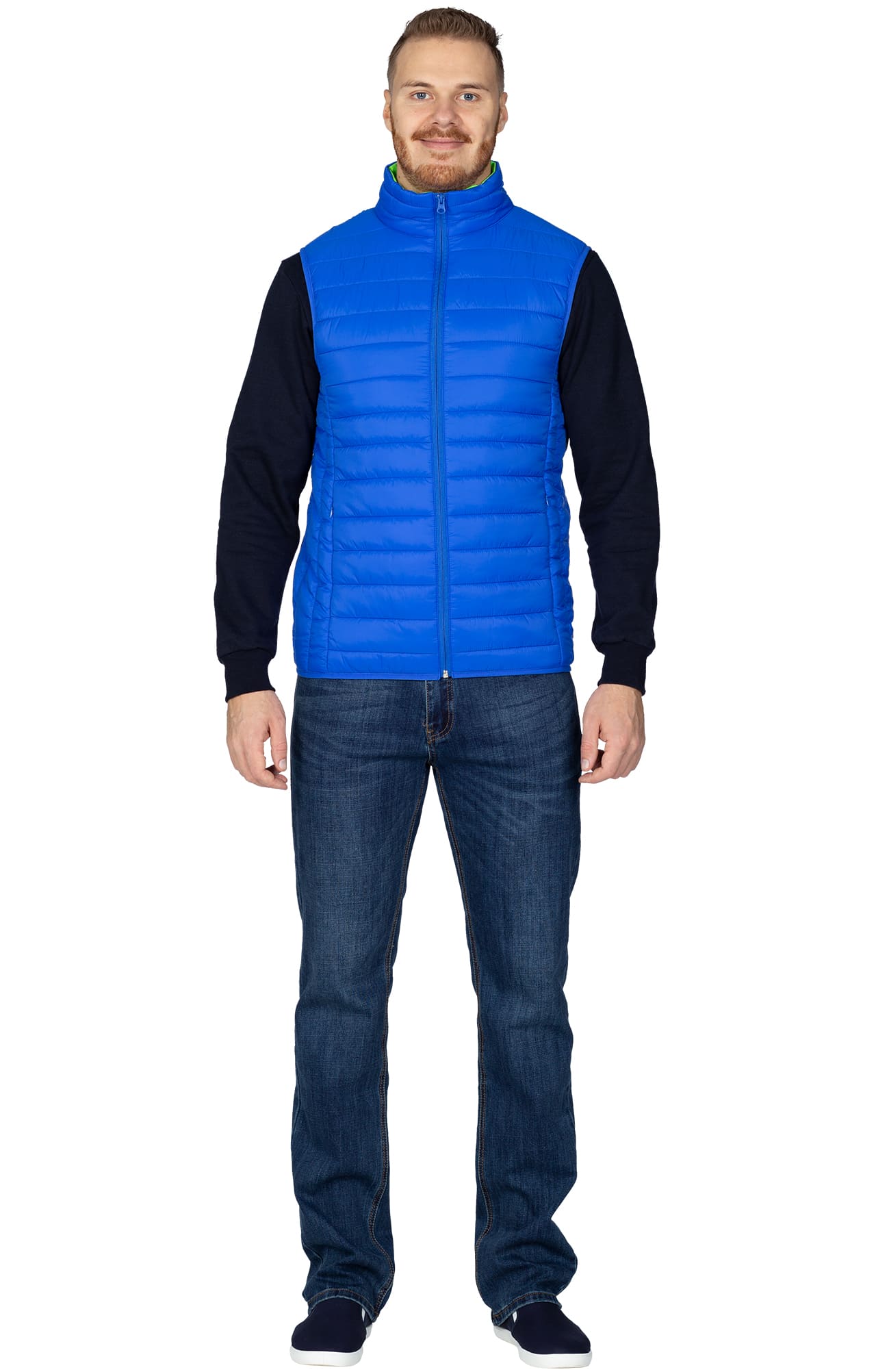 4960664 Жилет стеганый  royal blue El-Risto  Демисезонная одежда размер XS (84)  - Вид №1