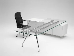 Spiegels Прямоугольный письменный стол из стекла .sun