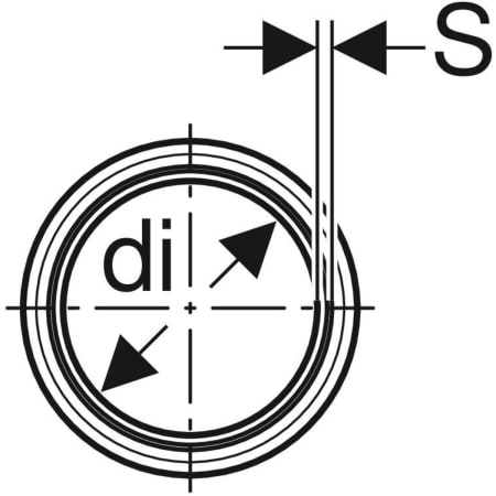 393.404.14.1 Труба Geberit Silent-Pro с раструбной муфтой Geberit  - Вид №3