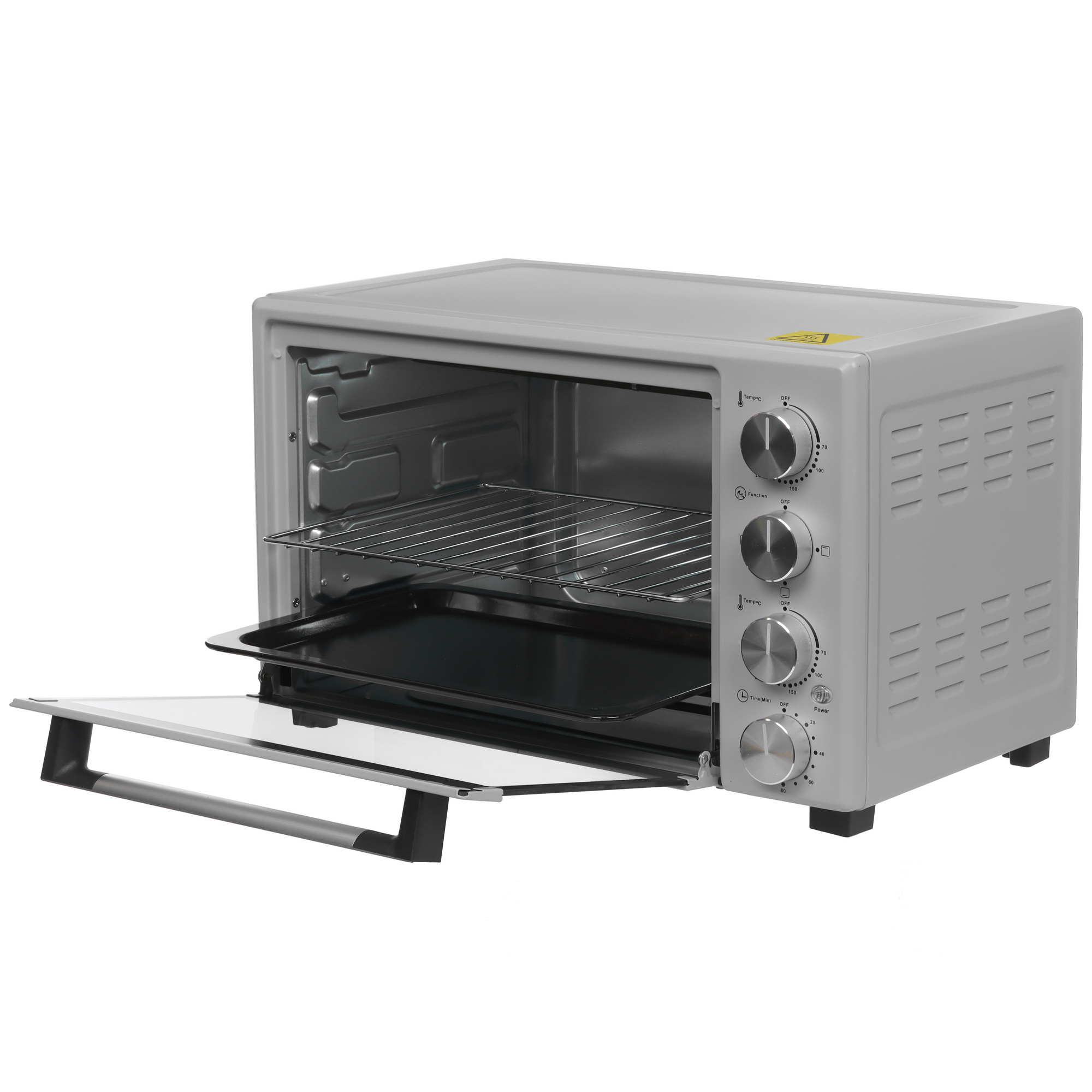 9080967 Мини-печь Kraft KFC-MO 380 HGR серый STDN-0042861 - Вид №4