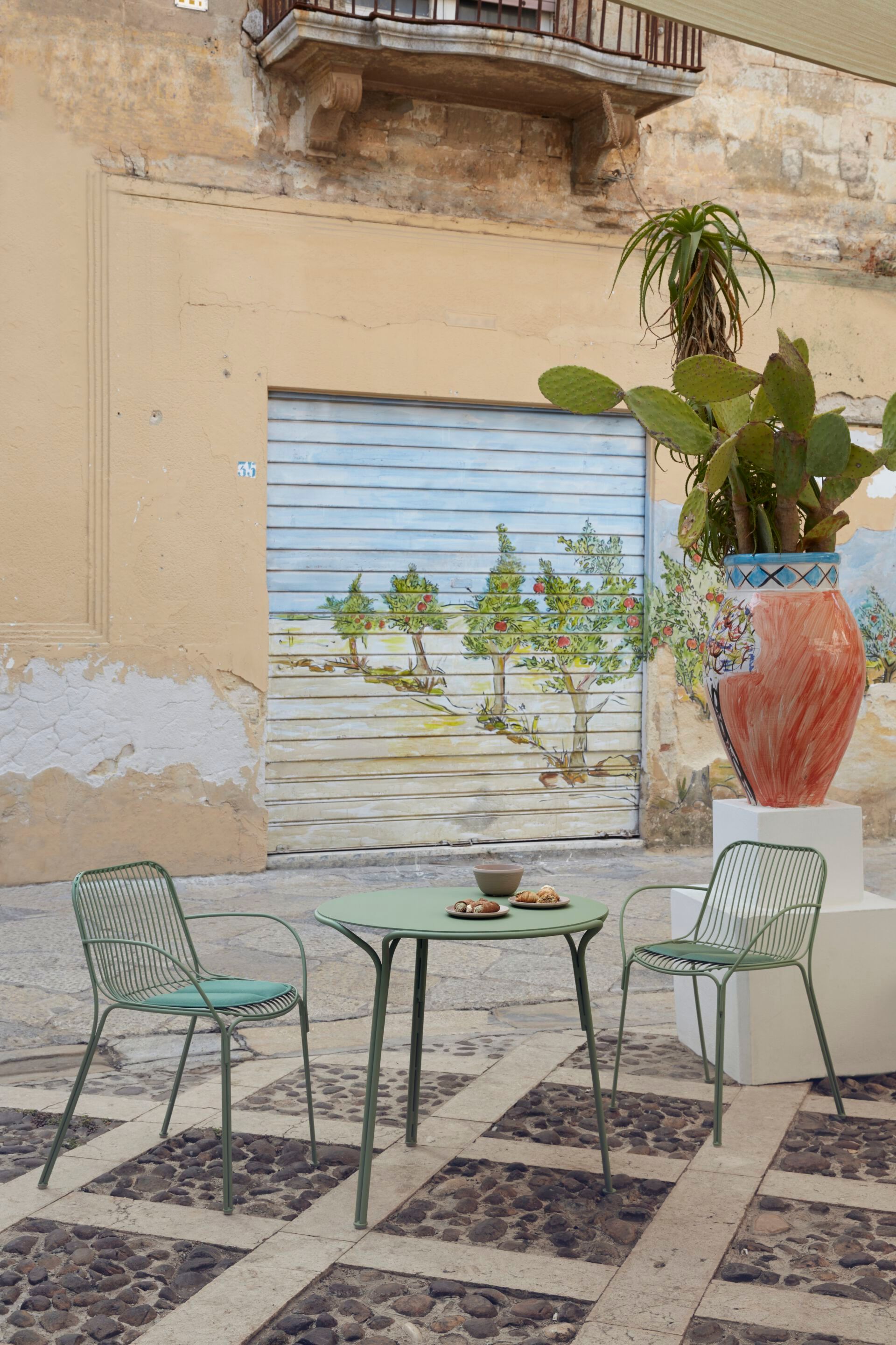 Напольная ткань квадратная однотонная подушка Kartell Hiray ARCH-00015831 - Вид №21