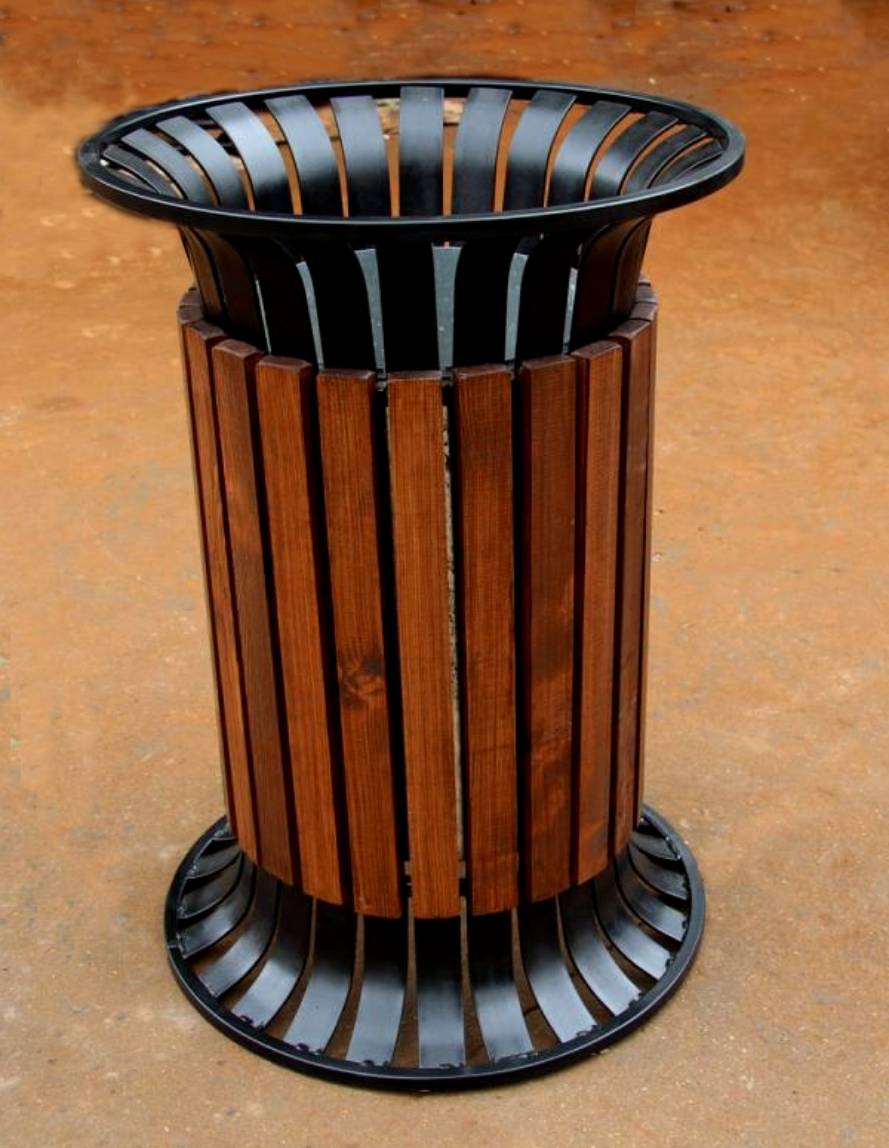 ORKE01.01.01-MS.MS ОРБИТА Корона Эко 1, урна уличная LAB.Space  - Вид №1