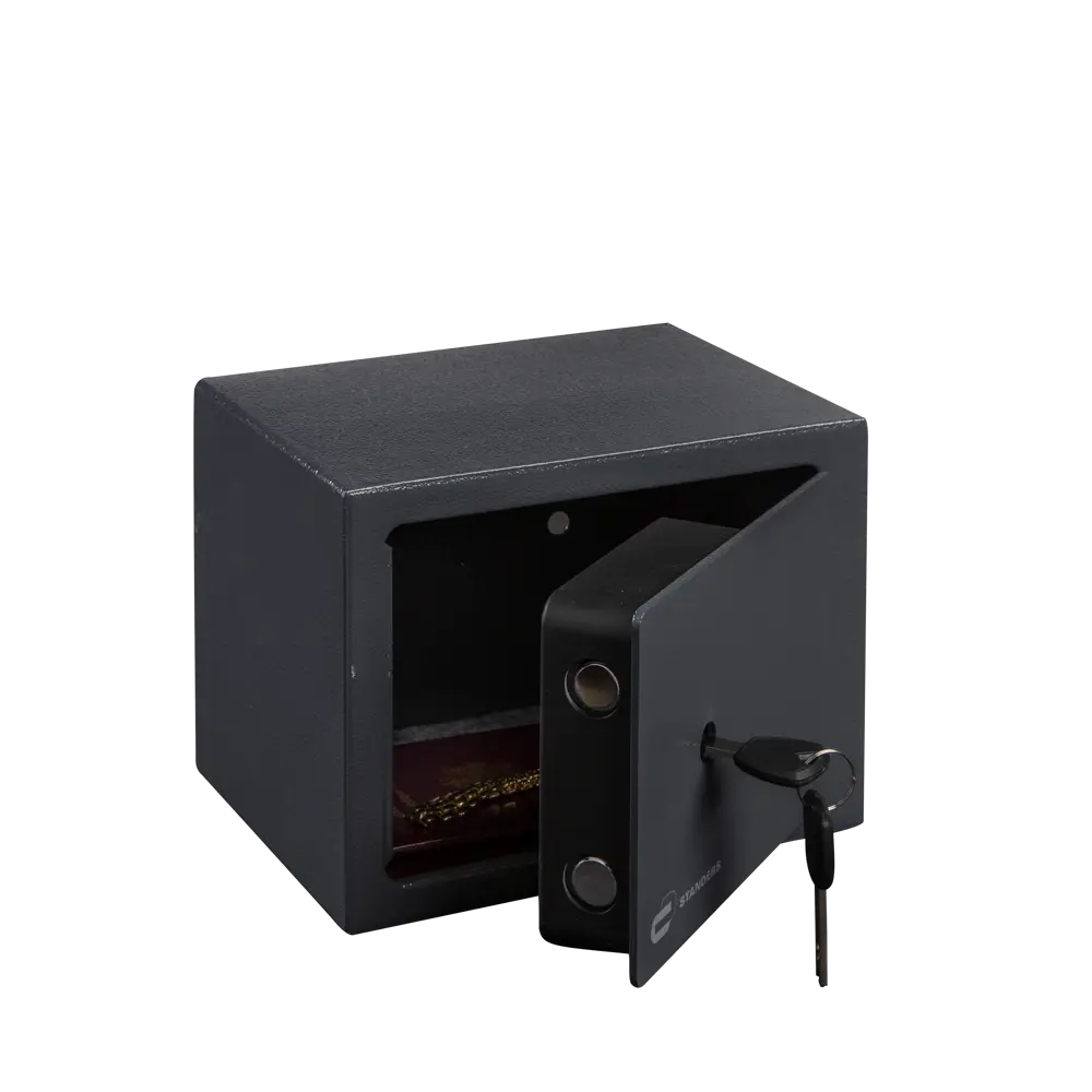 Сейф Standers 4 л ключевой замок 20x15x15 см сталь 85155289 STLM-2015324 