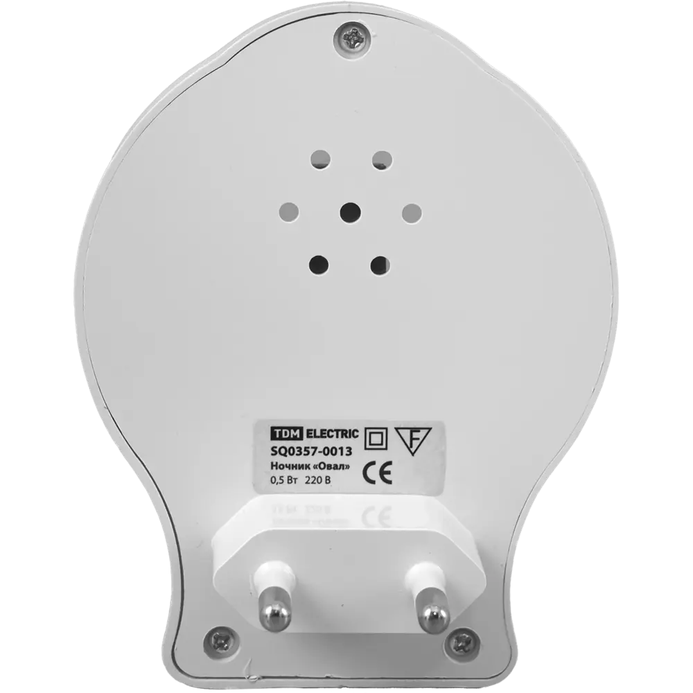 TDM ELECTRIC Овал — элегантный светодиодный ночник с выключателем 17488305 STLM-0008162 - Вид №3