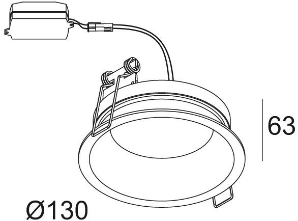 Delta Light Встраиваемый потолочный светильник Diro sun-id-1352136 - Вид №6