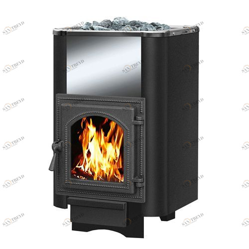 Дровяная печь для бани Везувий Сенсация 16 Антрацит (270) б/в 218
