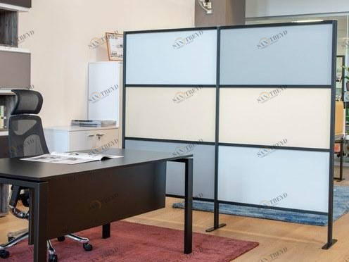 STUDIO T Отдельно стоящая офисная перегородка  Green180a 