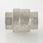 VT.161.N.06 Обратный клапан никелированный Valtec 1"  - Вид №8