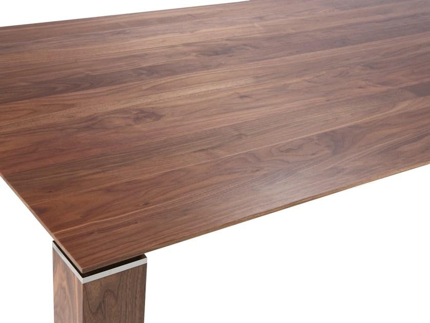 JORI Раскладной прямоугольный обеденный стол из массива дерева sun-id-1456616 - Вид №2