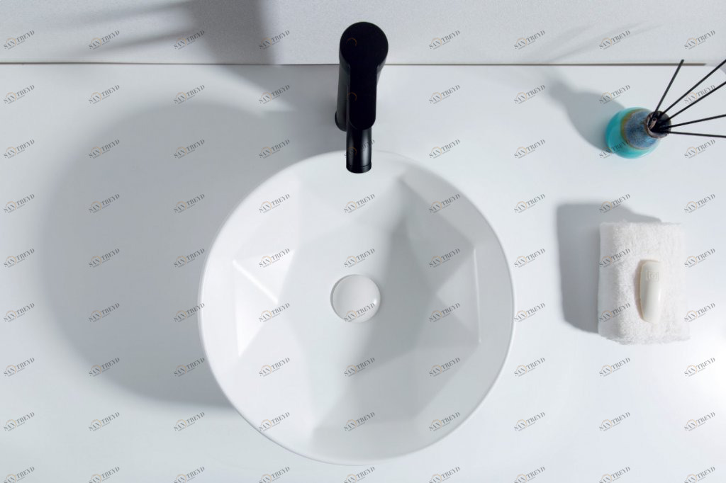 BB1342H300 Накладная раковина на столешницу  овальная BELBAGNO 