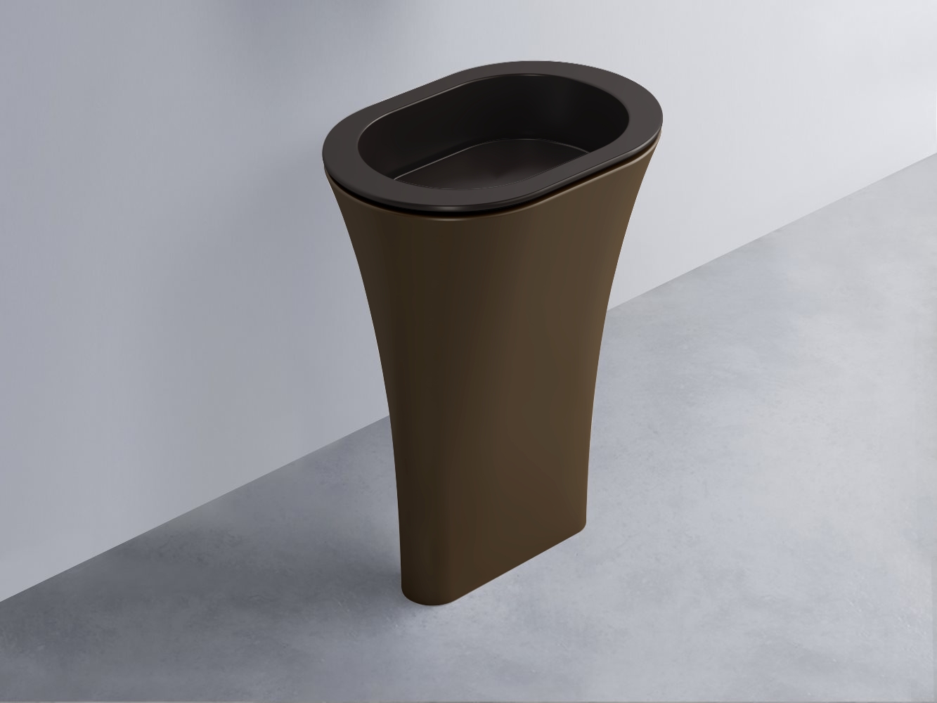 AMLA65-LV+AMPILO-LV+AMCOLO-CA Раковина Amedeo Ovale отдельностоящая cielo Enjoy + Amedeo Ceramica Cielo