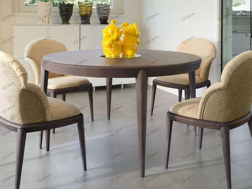 VOLPI Круглый деревянный стол Contemporary living 1pat-002-tfs