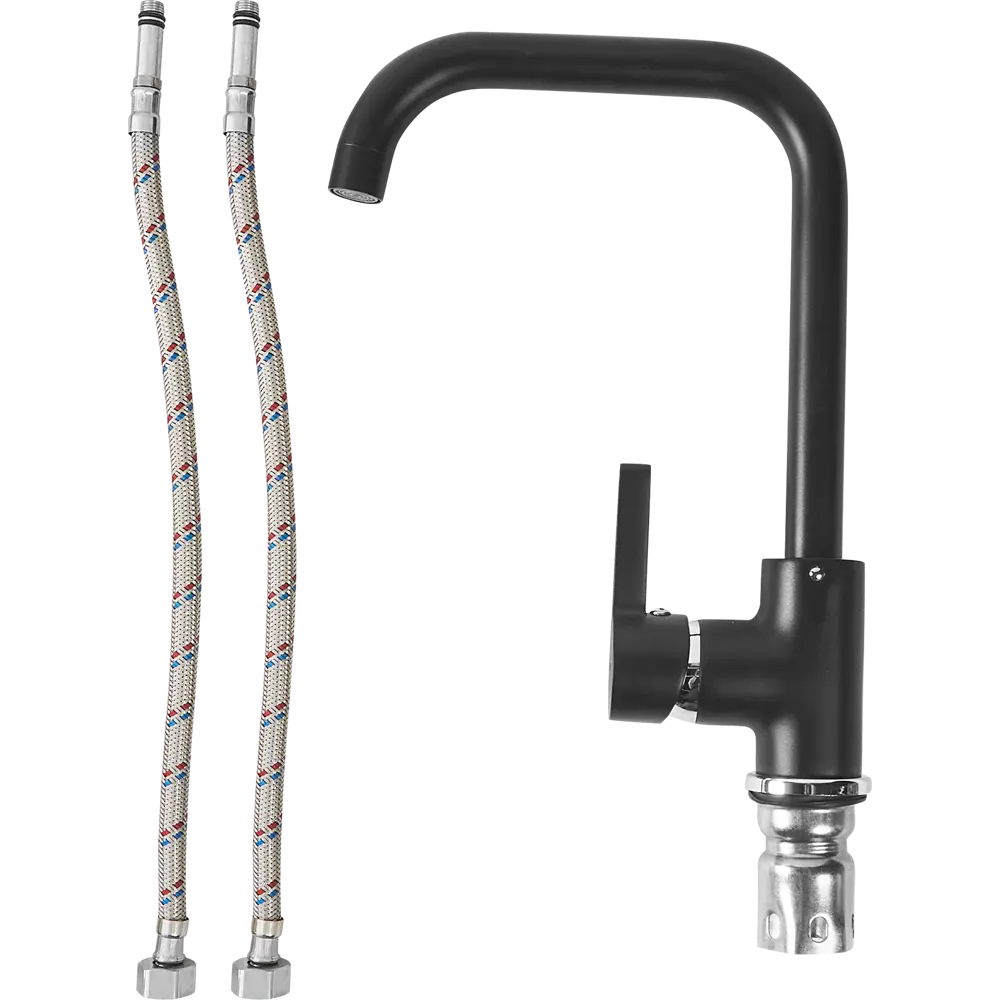 Кухонный смеситель ESKO K37 с черным матовым покрытием 83139383 К37 STLM-0039286 - Вид №4