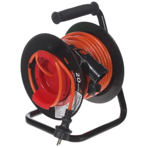 Удлинитель на катушке ЗАЩИТА ПРО для садовой техники с заземлением 20 м 81951334