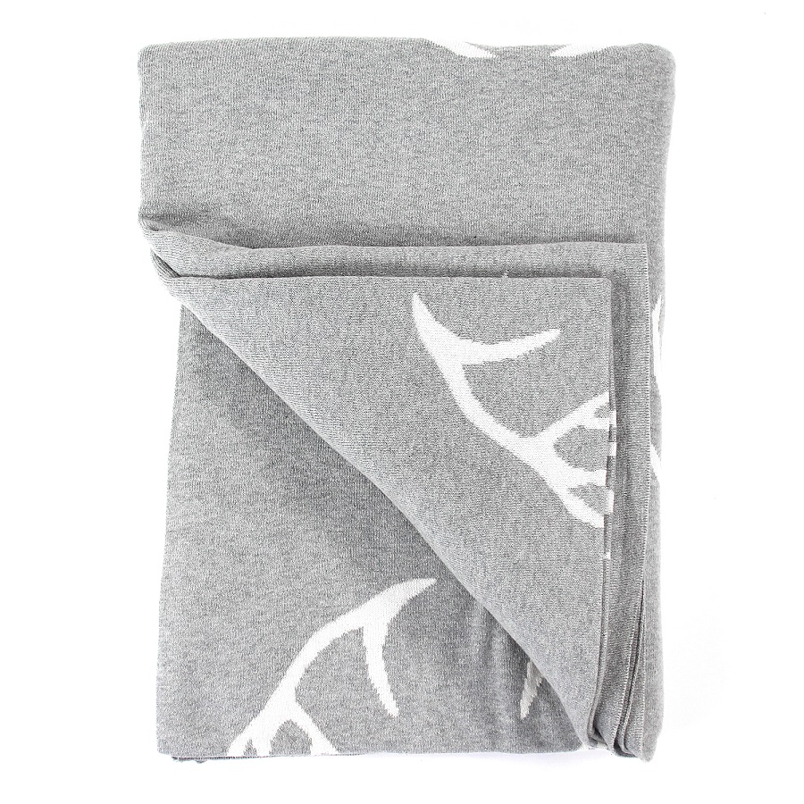 en_ny0052 Плед с орнаментом deer, 130х180 см EnjoyMe 