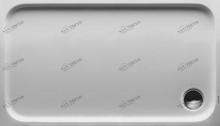 Duravit Поддон для душа прямоугольный из акрила D-code 720094000000000