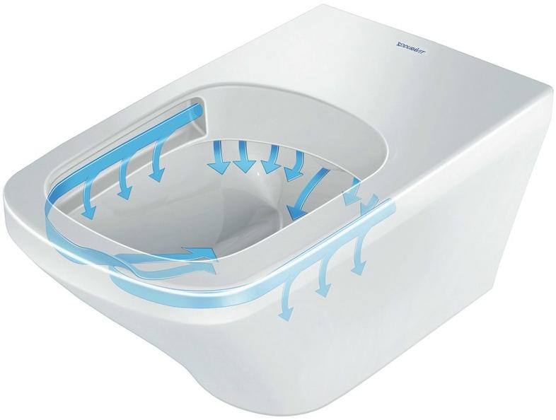 254209 Подвесной унитаз настенный Белый Duravit Durastyle Германия - Вид №2