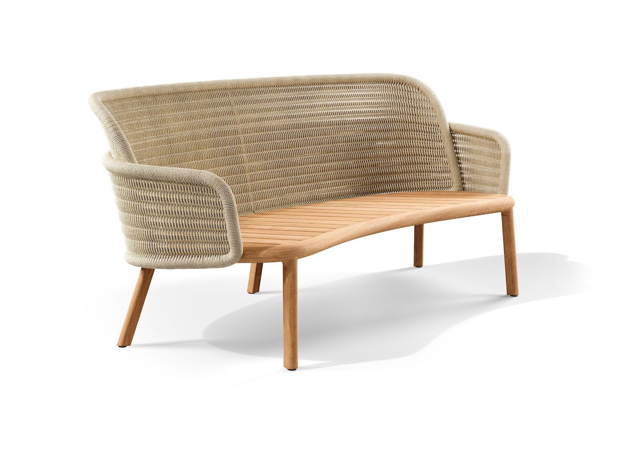 Диван из тикового дерева TRIBÙ Suro ARCH-00021057 - Вид №7