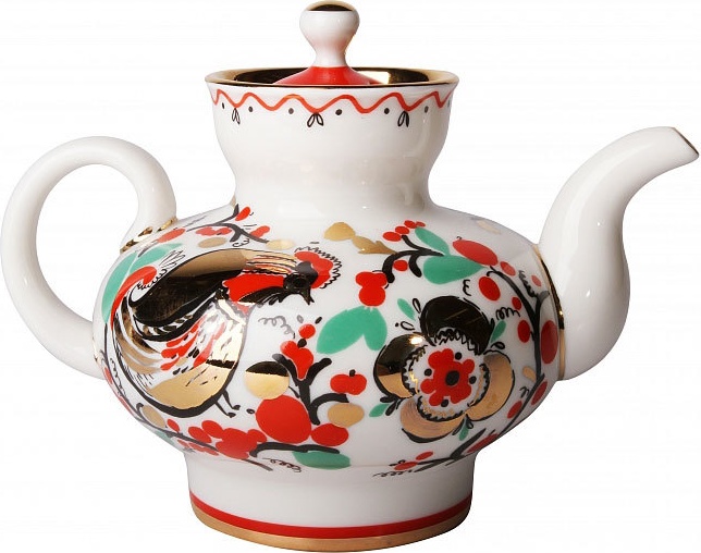 10526192 Чайник заварной Фарфоровый Императорский фарфоровый завод Россия 