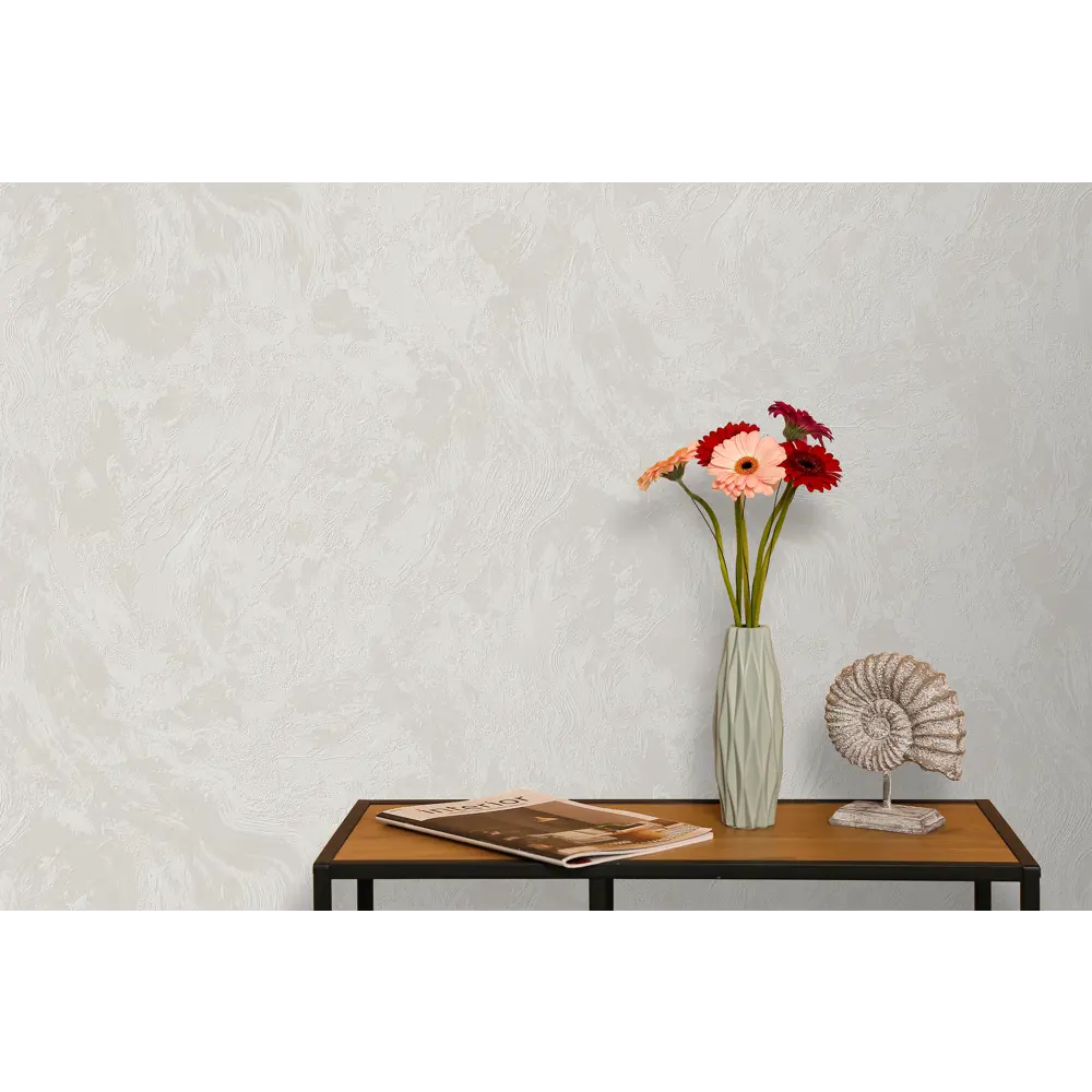 Victoria Stenova Afelia - Флизелиновые обои бежевые с тиснением 89423696 STLM-1567666 - Вид №4