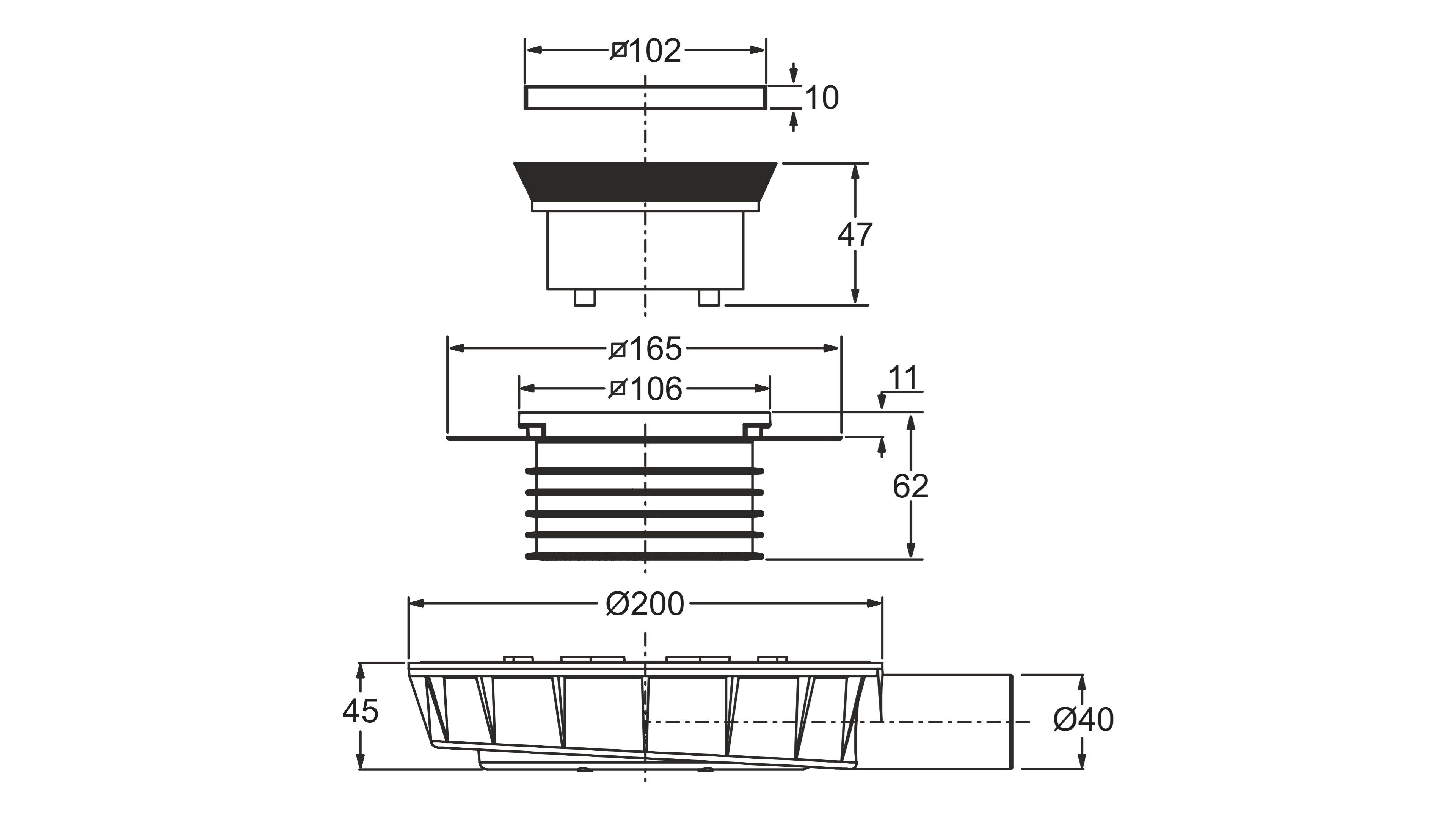 Кабина для выхлопной системы Bonomini мини-слив ARCH-00073506 - Вид №2
