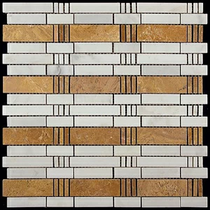 МОЗАИКА ИЗ НАТУРАЛЬНОГО КАМНЯ  KB-C03 NATURAL S-LINE