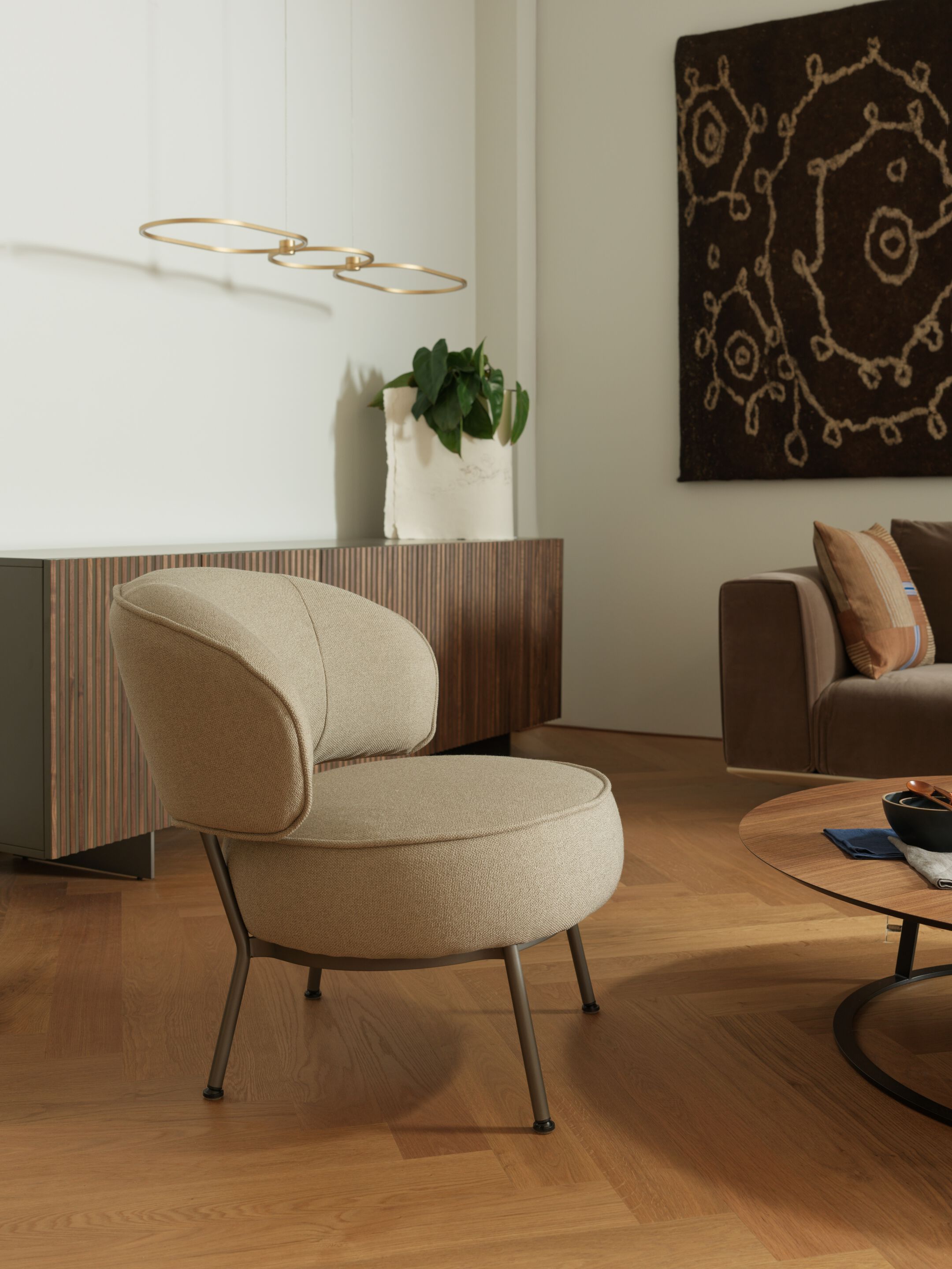 Кресло из ткани или кожи Casamania & Horm Vendome ARCH-00053233 - Вид №8