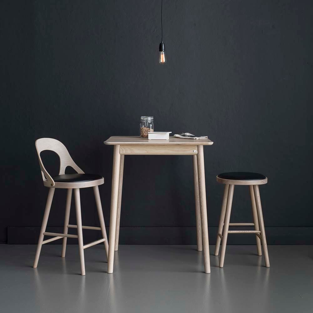 Дубовый табурет с мягким сиденьем Hans K Colibri ARCH-00133527 - Вид №2