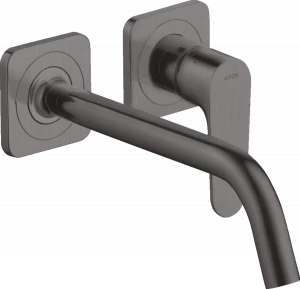 34116340 Смеситель для раковины, однорычажный, скрытого монтажа, настенный, с изливом 227 мм и розетками AXOR CITTERIO M