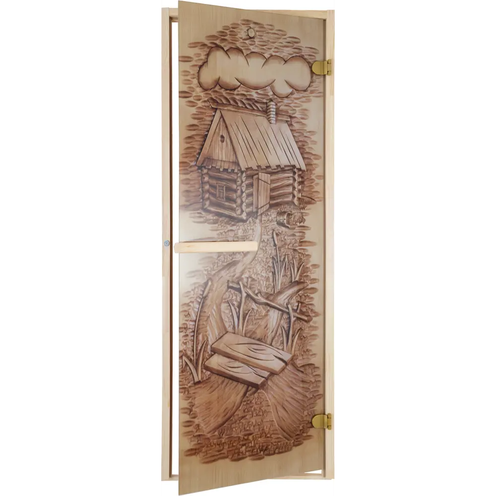 Дверь для сауны стеклянная магнитный замок 69x189 см двусторонняя 81955219 STLM-2033985 Santreyd  - Вид №11