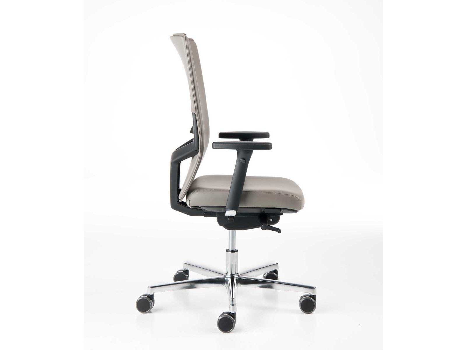 Кожаный операционный офисный стул с подлокотниками ESTEL GROUP Easy B ARCH-00131908 - Вид №3