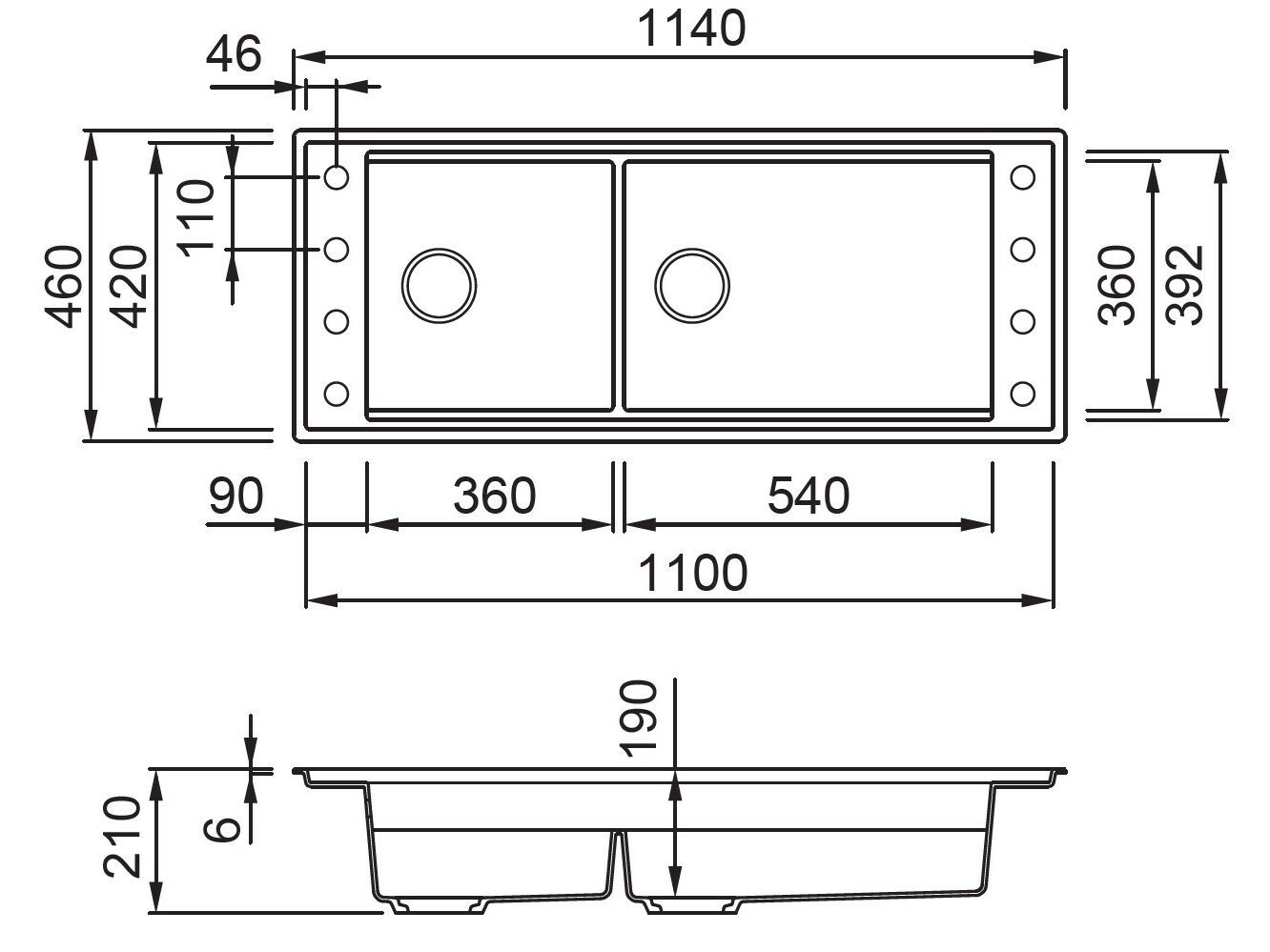 Lavello workstation in Keratek Elleci MIXOLOGY ARCH-00144410 - Вид №3