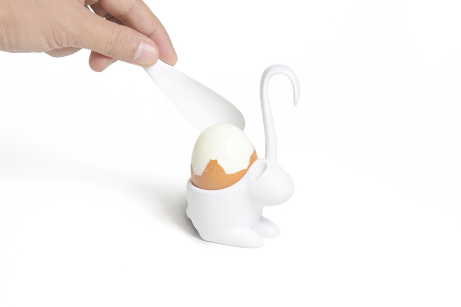 Подставка для яйца белая Bella Boil QUALY ДИЗАЙНЕРСКИЕ 00-3870500 Белый  - Вид №4