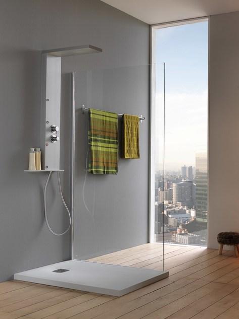 Samo Настенная душевая стойка из нержавеющей стали Eclettica sun-id-1355662 - Вид №1