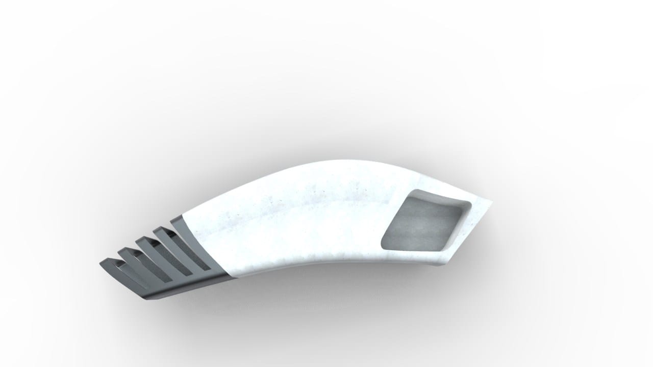 Реконструированная каменная изогнутая скамья без спинки Viscio Urban Design TWITTER ARCH-00037850 - Вид №6