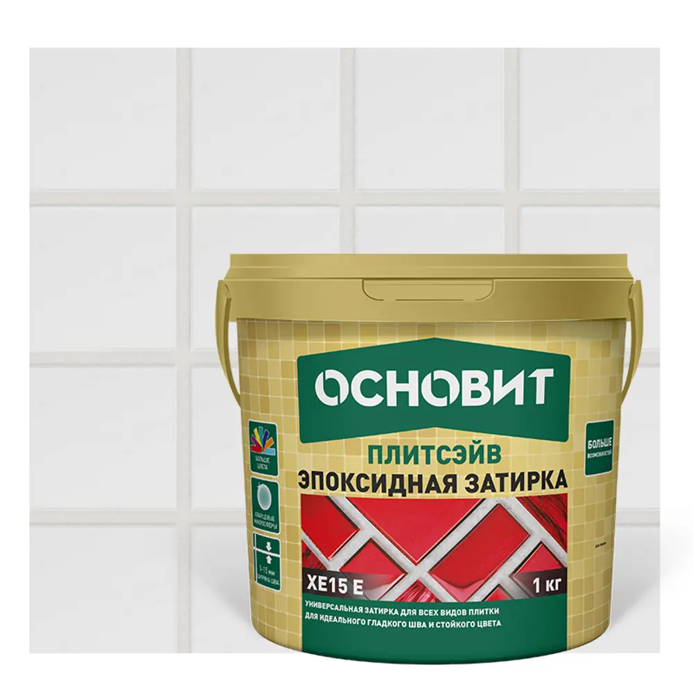 Эпоксидная затирка Основит 102 цвет айвори 1 кг STLM-2172457