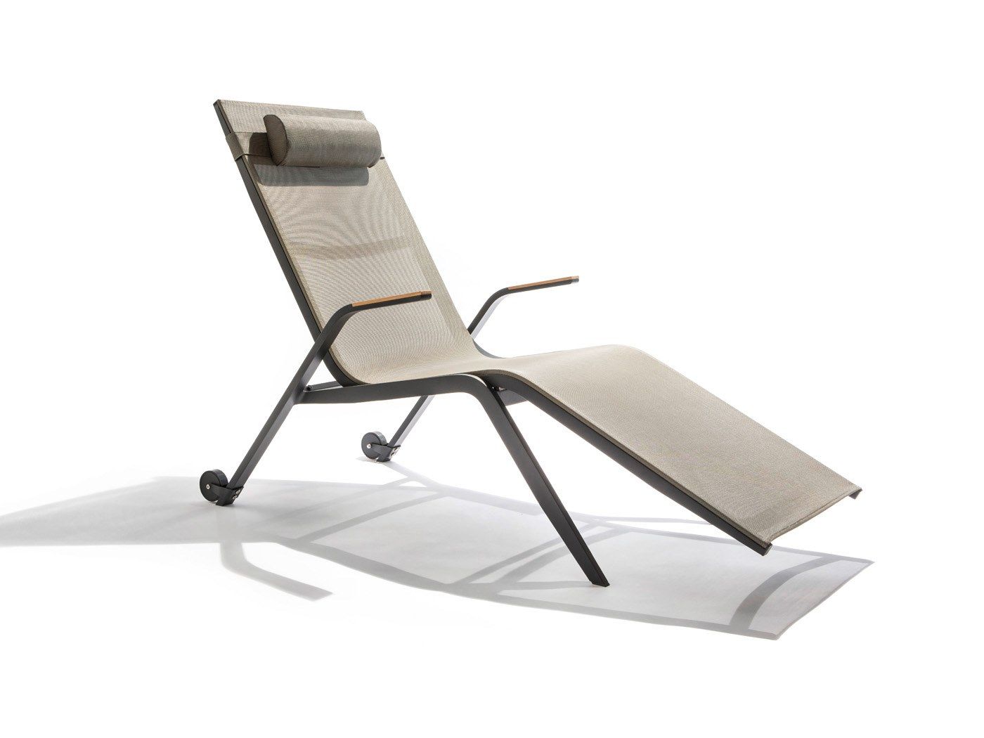 Алюминиевое кресло для отдыха FISCHER MÖBEL Atlantic ARCH-00146483 - Вид №3