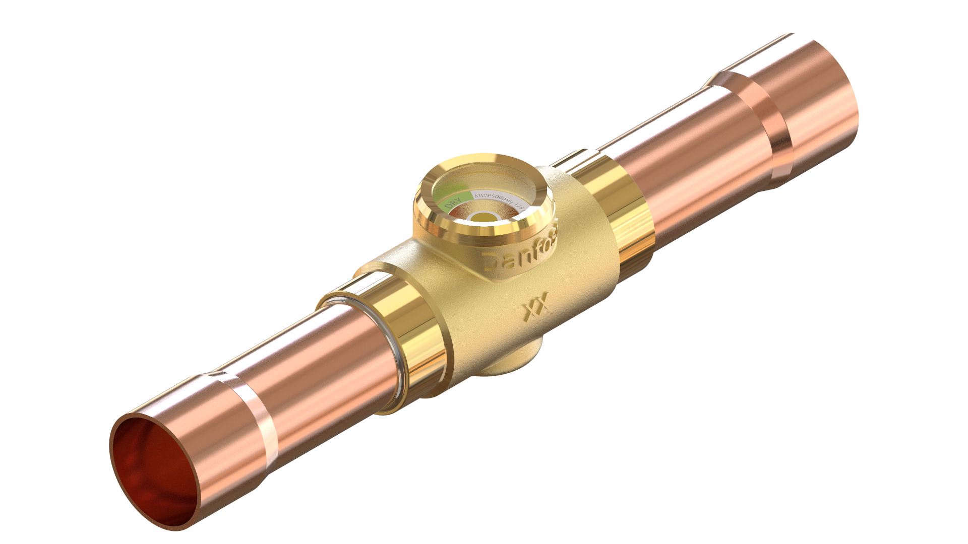 Danfoss SGN — Смотровые стекла с индикатором влажности SGN 6 Смотровое стекло 014-0191  - Вид №14