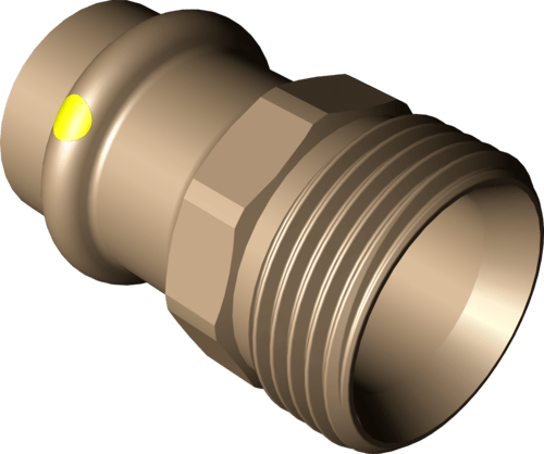 397 043 Модель 2611.5 Трубопроводные системы  Profipress G  Переходники/​переходные угольники Santreyd  - Вид №2